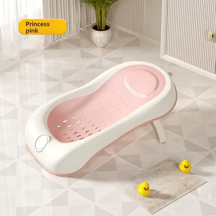 Support de bain pour nouveau-né, lit de bain Convertible pour bébé avec détection de température, fi