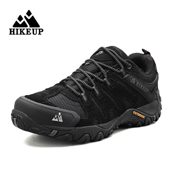 HIKEUP chaussures de randonnée pour hommes chaussures de trekking en montagne chaussures de plein ai