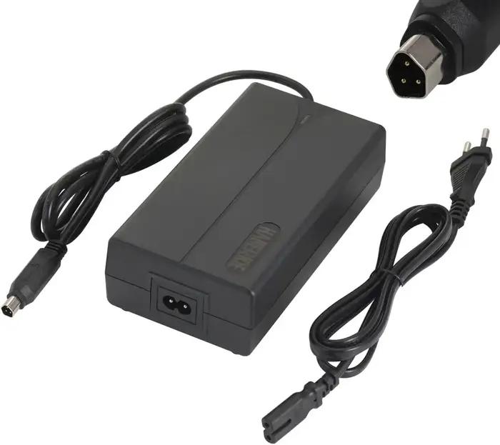 HANERIDE chargeur de vélo électrique 54.6V 2A 3PIN pour PHYLION/JOYCUBE JCEB480 pour batterie Fische