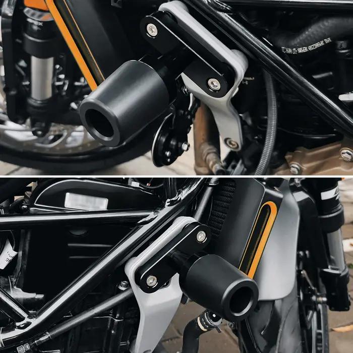 Cadre de protection contre les chutes de moto, curseur de carénage, protection contre les collisions