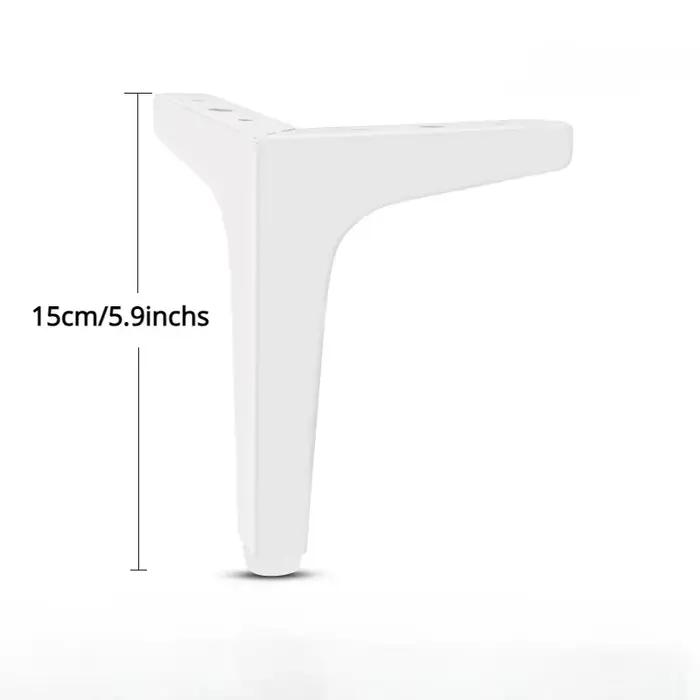 4 pièces 15 cm moderne luxe canapé matériel Y forme conception remplacement meubles jambes bonne qua
