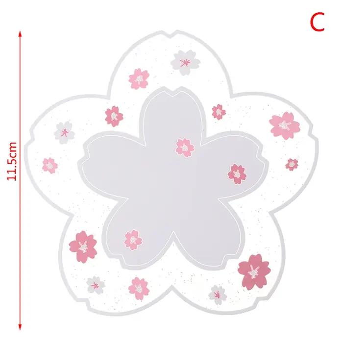 Coussin d'isolation thermique en fleurs de cerisier, tapis de Table à manger, coussinets de tasses a