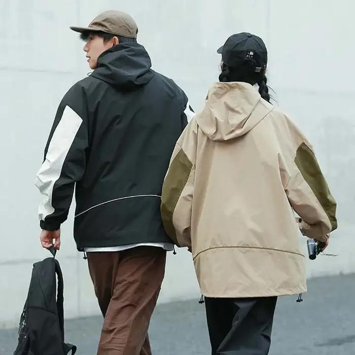 Veste randonnée imperméable coupe-vent 2024 - Hommes femmes camping pêche plein air