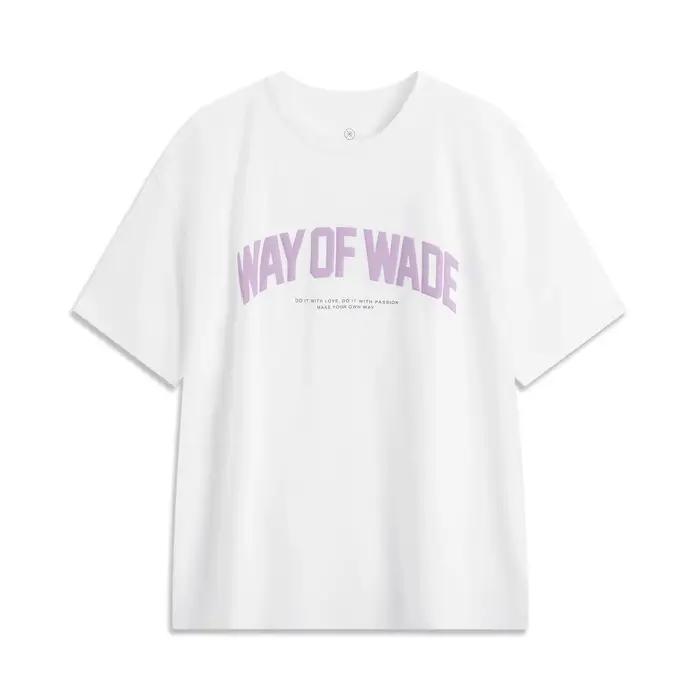 Li-ning hommes Wade série sport T-Shirt à sec frais respirant doublure régulière à manches courtes c