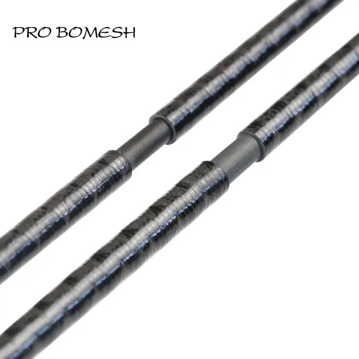 Pro Bomesh 1 ensemble 1.68m UL L 2 sections emballage des rayons X tige de voyage en Fiber de carbon