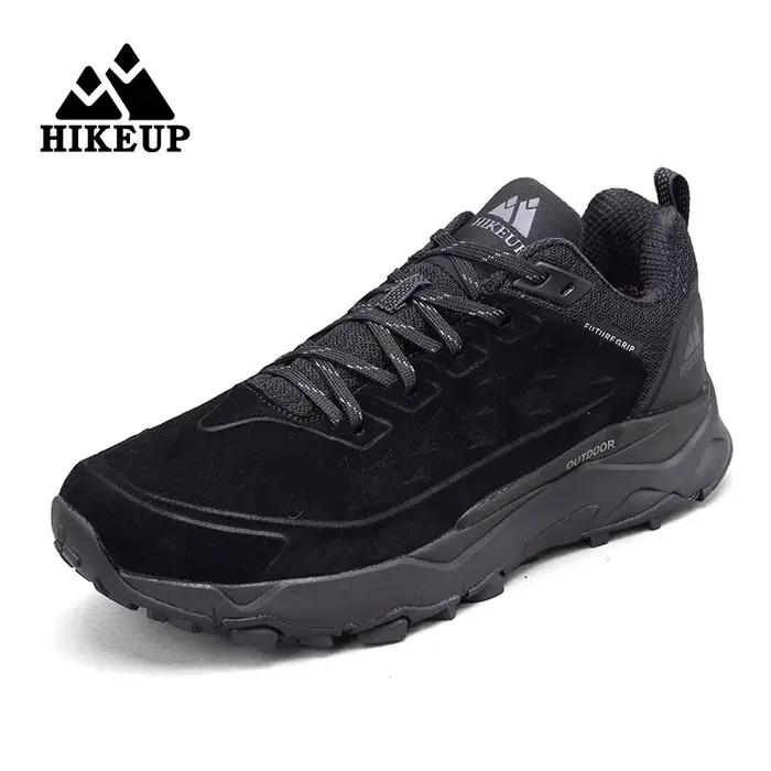 HIKEUP chaussures de randonnée pour hommes Sports de plein air Camping chasse marche chaussure daim