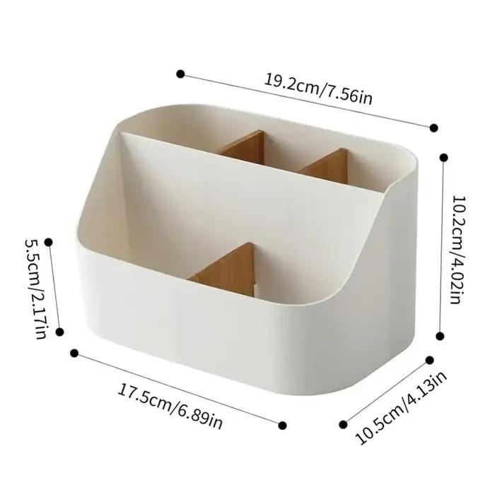 Boîte de rangement de bureau, boîte de fournitures de bureau, maquillage, cosmétiques, organisateur