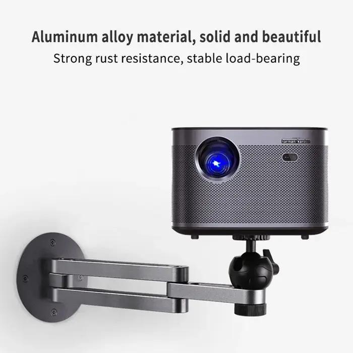Support de montage mural pour projecteur, Support mural pliable réglable multi-angle, accessoire de