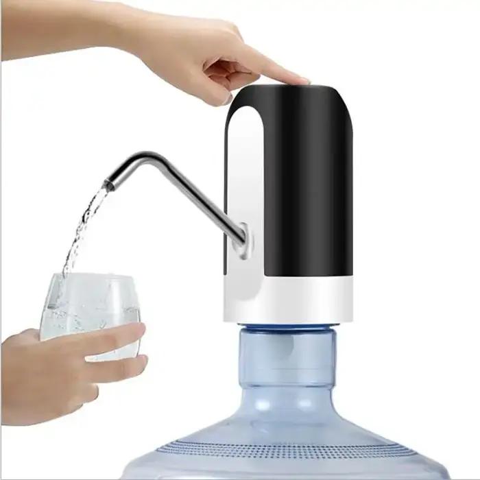 Distributeur de bouteille d'eau à interrupteur automatique, chargement USB, distributeur de boisson
