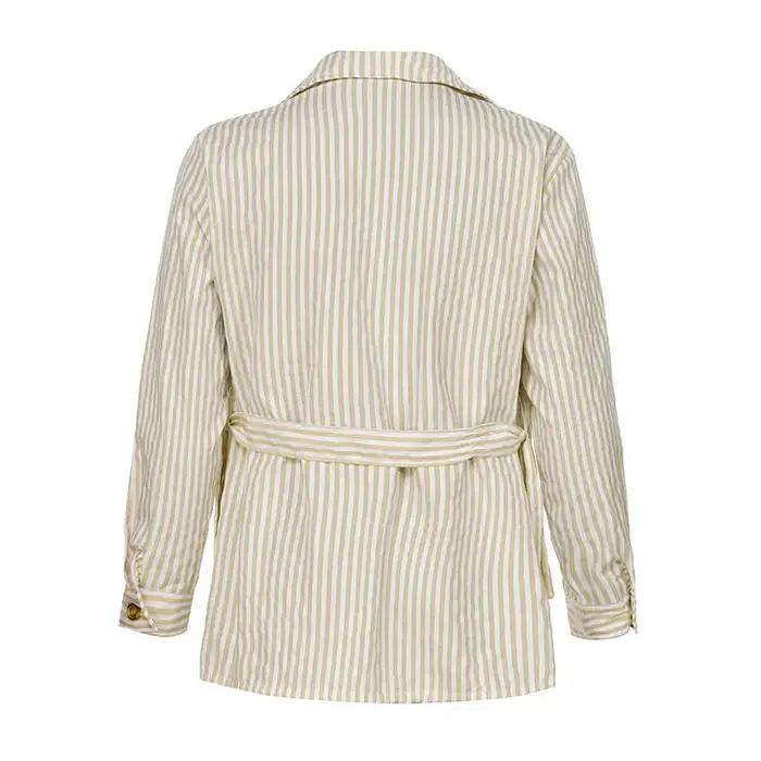 Printemps vêtements hommes léger luxe à manches longues rayé poche chemise décontracté Streetwear ch