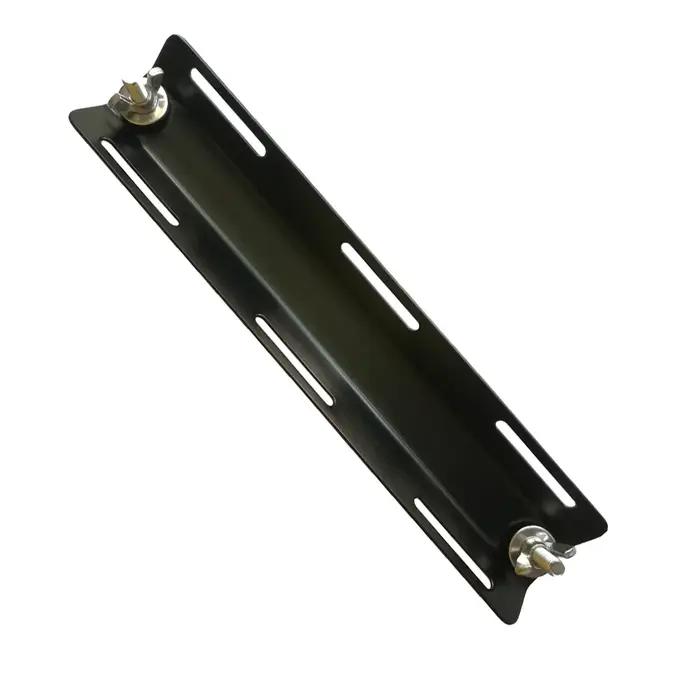 Adaptateur de réservoir unique de plongée sous-marine en alliage d'aluminium pour plaque arrière de