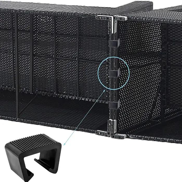 Clips de Meubles d'Extérieur en Rotin, Attaches de Chaises WUNICEF, Allergiques, Sectionnels ou Tech