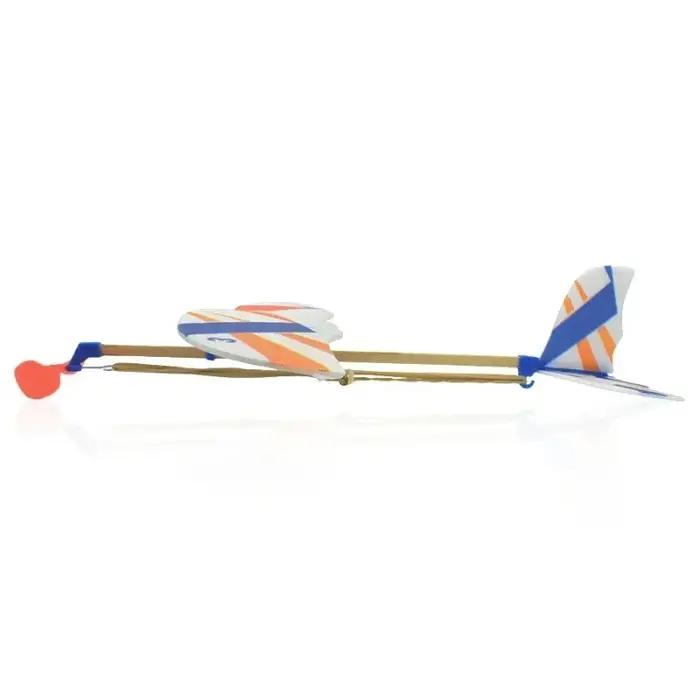 Kit de modèle d'avion avec bande de caoutchouc, jouets pour enfants, mousse, plastique, assemblage,