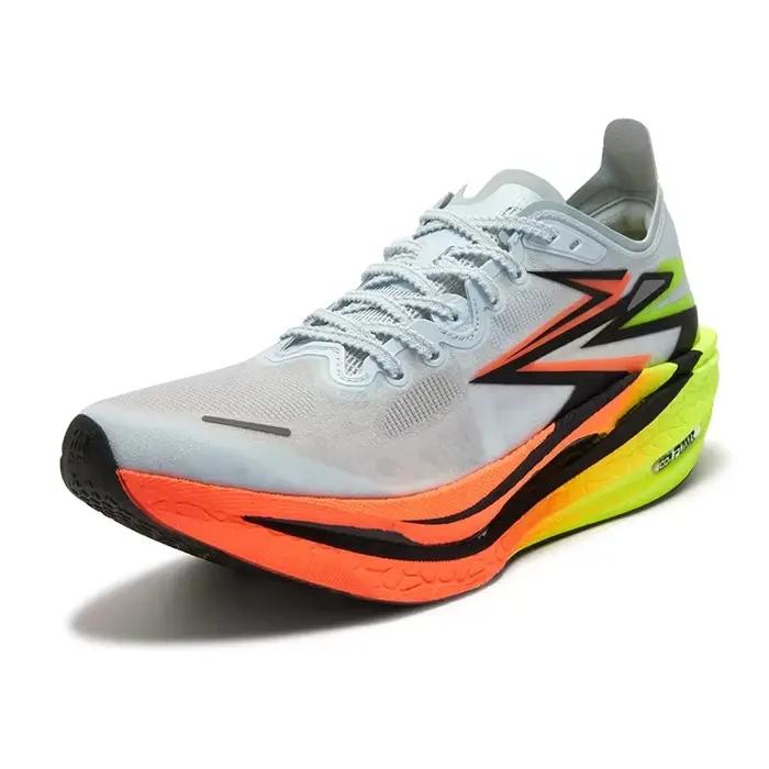 Chaussures de course marathon homme 361 degrés Flame 4.0 plaque carbone rebond dynamique traction baskets jogging performance endurance