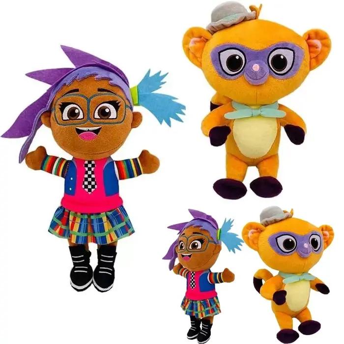 Nouveau film de dessin animé Vivo singe jouets en peluche Kinkajou & Andrés Marta Sandoval Rosa Gabi