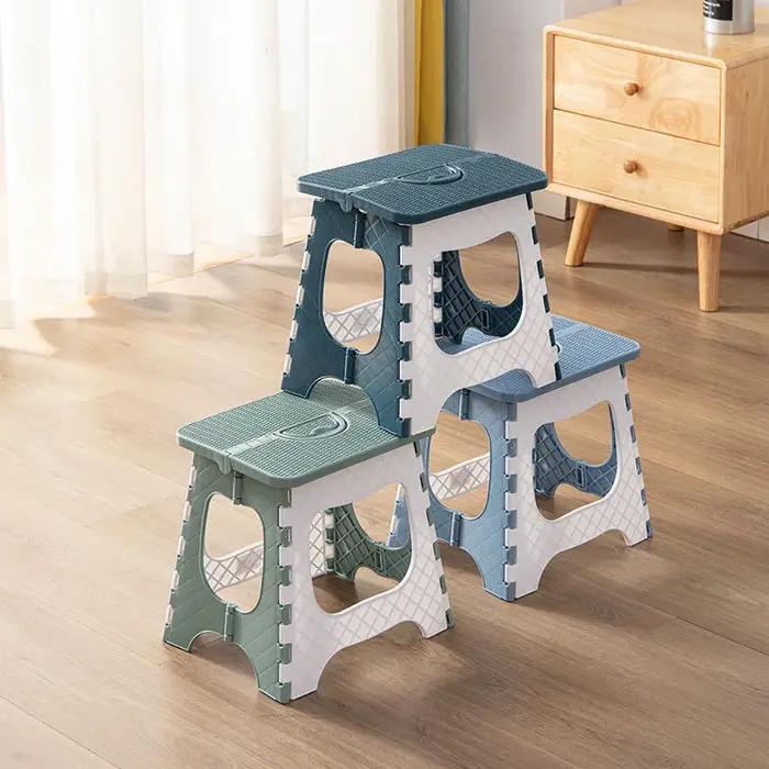 Tabouret pliant en plastique épais, Mini chaise d'extérieur Portable pour enfants et adultes, Train