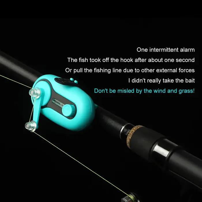 Alarme de morsure de poisson pour canne à pêche, Buzzer électronique puissant, indicateur lumineux L