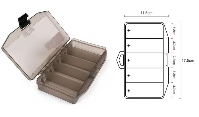 TSURINOYA 50S Kit de leurres vibrants pour la pêche 5 pièces 50mm 12.5g TEMPTER Appât dur VIB pour l