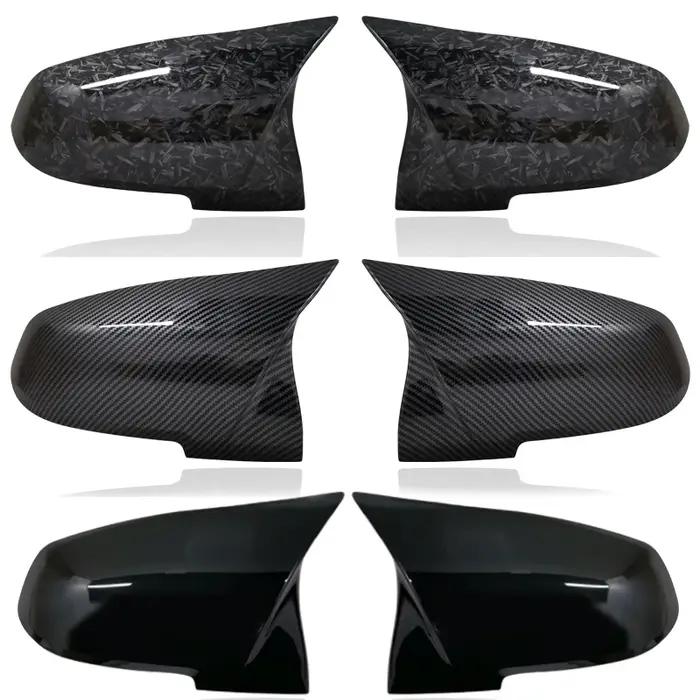 Capuchon de rétroviseur noir carbone, BMW Série 1, 2, 3, 4, X, M, 220i, 328i, 420i, F20, F21, F22, F