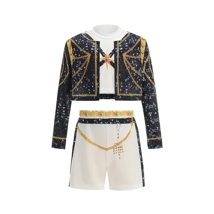 Ensemble de costumes de cosplay pour filles, 2/3 pièces, pour spectacle sur scène, jeu de rôle, unif