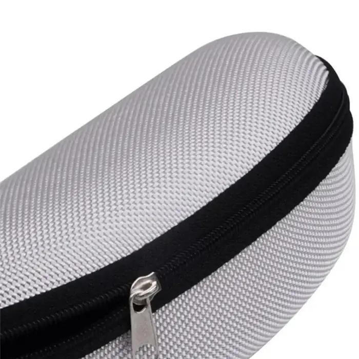 Étui à lunettes de soleil portable, 1 pièce, en tissu Oxford, rigide, en EVA, avec fermeture éclair,