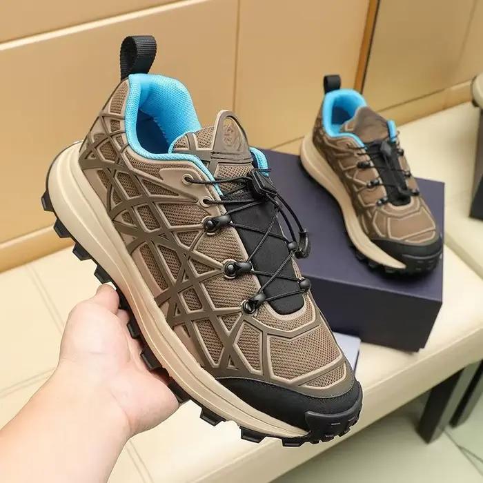 Baskets de luxe pour hommes, respirantes en maille, style fin, chaussures d'été décontractées, confo
