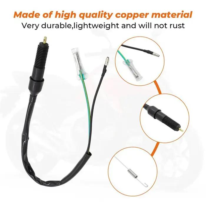 Kit de ressort de commutateur de feu Stop arrière de moto universel pour Honda ATV Scooters vélos Tr