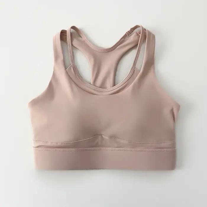 Soutiens-gorge de sport de yoga, hauts de fitness de yoga pour femmes, vêtements de sport de yoga