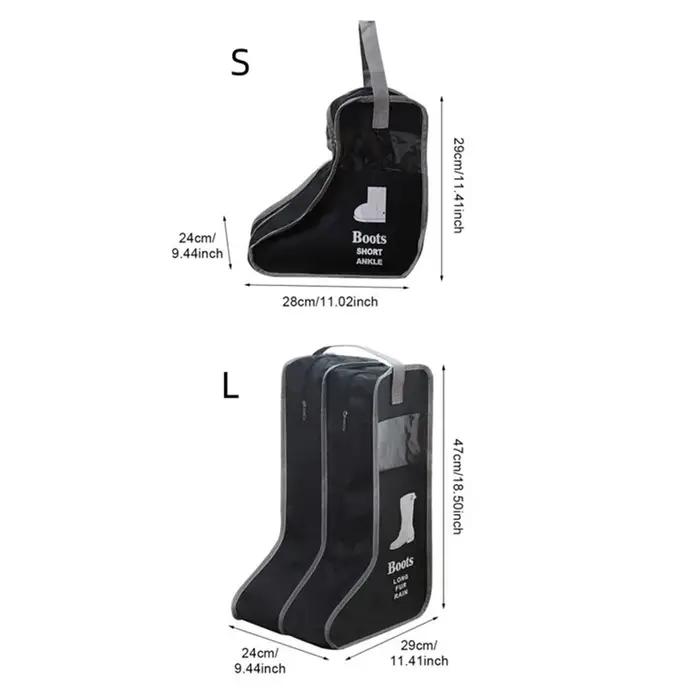 Sacs de rangement pour chaussures, couverture longue pour bottes de pluie, organisateur anti-poussiè