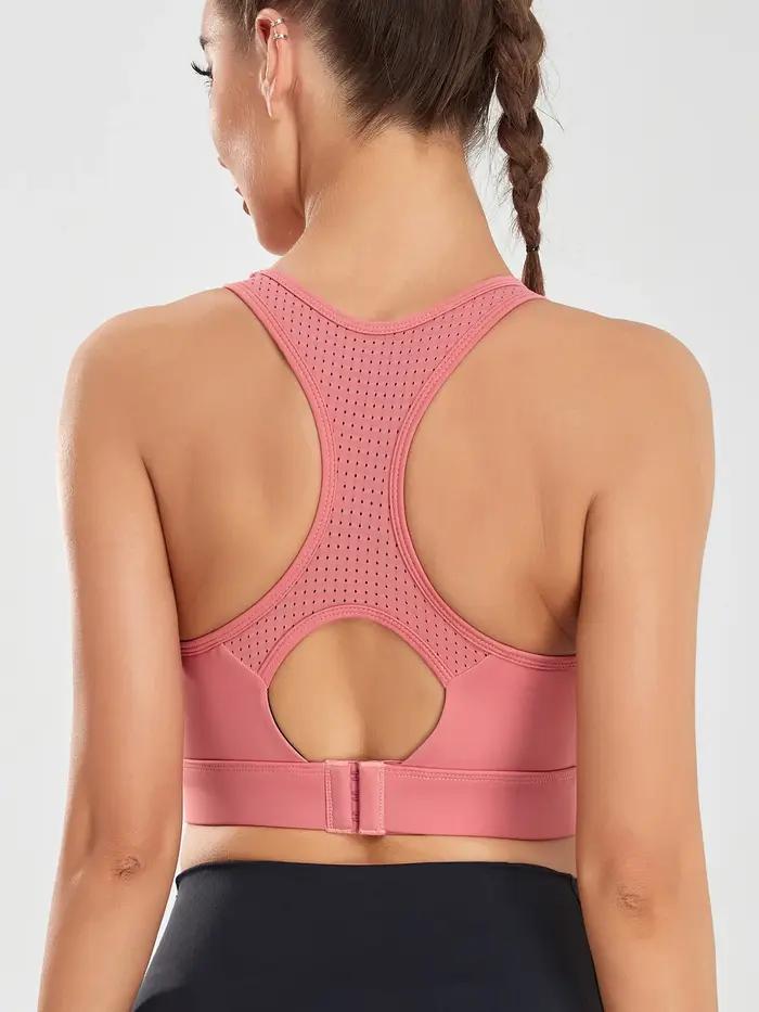 Soutien-gorge de sport sans fil pour femmes, sous-vêtements de course, respirant, résistant aux choc