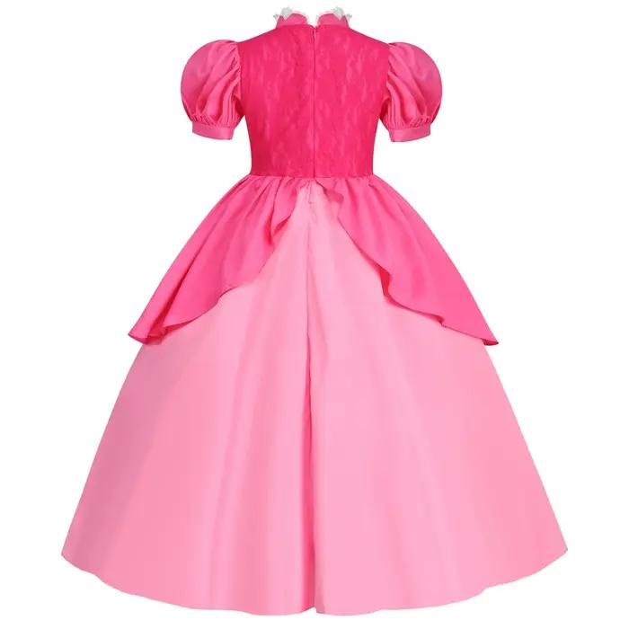 Robes pêche pour filles, Costume de princesse, vêtements de fête, Cosplay, Halloween, carnaval, anni