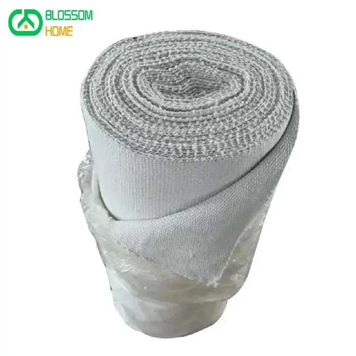 Tissu de protection ignifuge en Fiber de céramique, fil de Nickel résistant aux hautes températures,