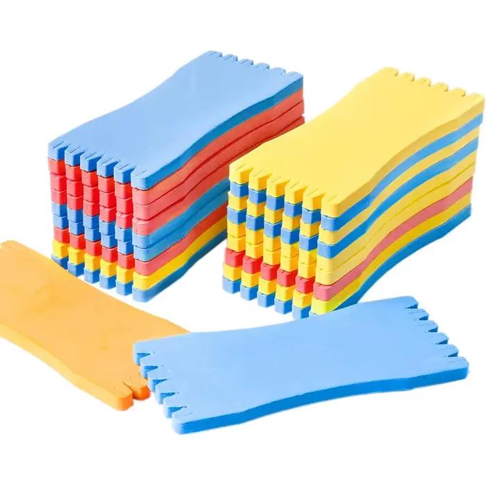 Bobines de mousse de pêche 10 pièces enrouleurs de ligne pour pêcheurs supports de plateforme accessoires de pêche en mer lac