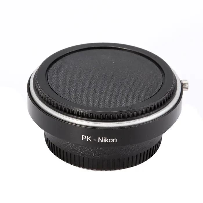 FOTGA – bague d'adaptation pour objectif Pentax PK K, pour appareil photo Nikon F AI, avec verre opt
