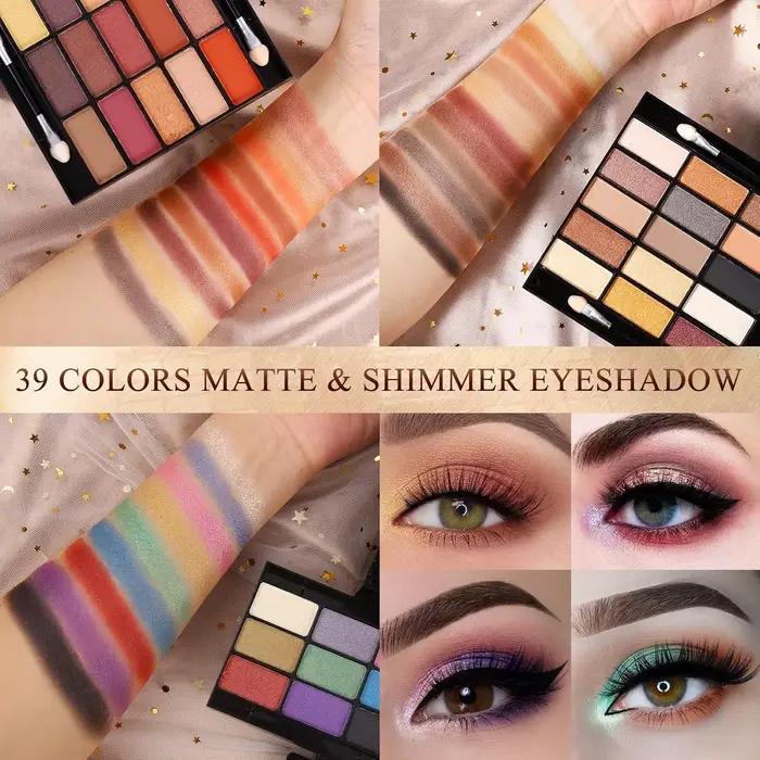 Maquillage professionnel Color Spirit - Ensemble complet pour les artistes et les amateurs de beauté