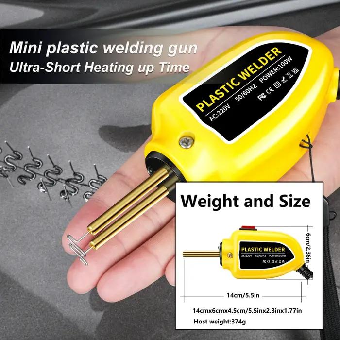 Machine à souder le plastique 100W, pistolet à souder le plastique, agrafeuse à chaud, Kit de répara
