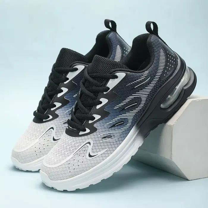 Encounaker-Chaussures de marche en maille à coussin d'air pour femmes, chaussures de sport respirant