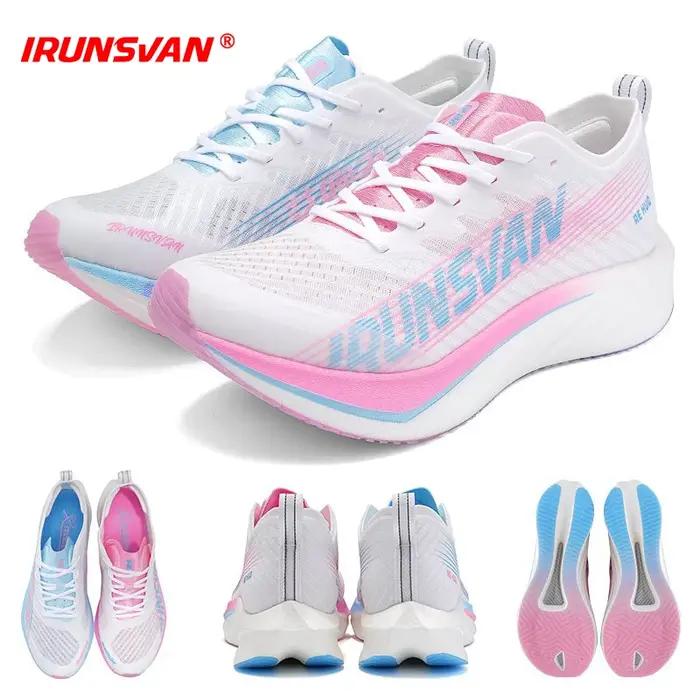 IRUNSVAN HEAT 2.0 chaussures de course professionnelles hommes plaque de carbone chaussures de Sport