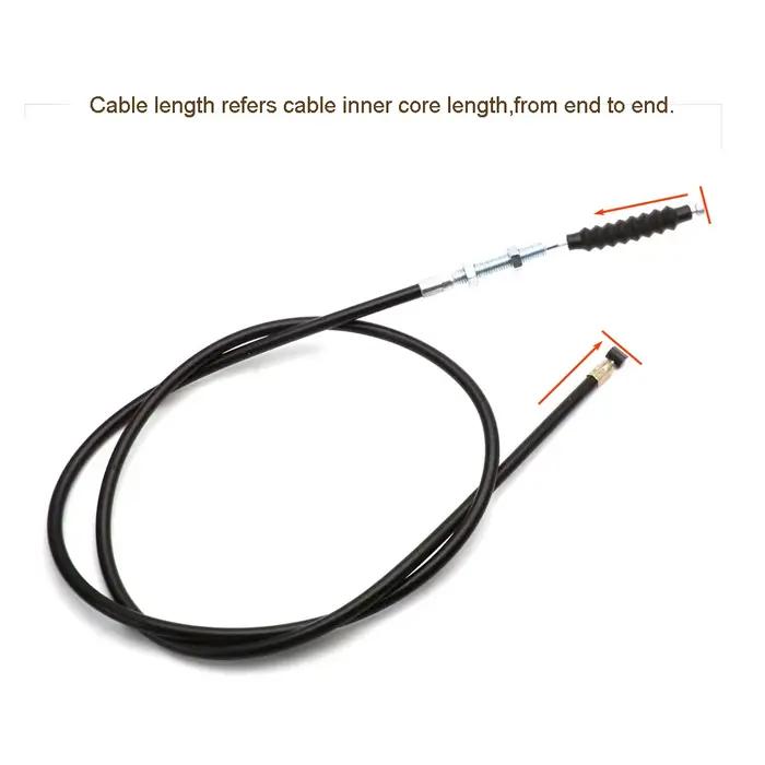 Câble d'embrayage de moto 130cm 1.3m de longueur pour cyclomoteur Dirt Pit Bike ATV