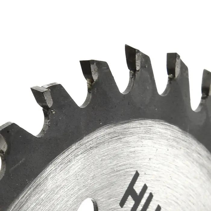 Lame de scie circulaire 125mm, disque de coupe du bois pour le travail du bois, 30 dents, alésage de