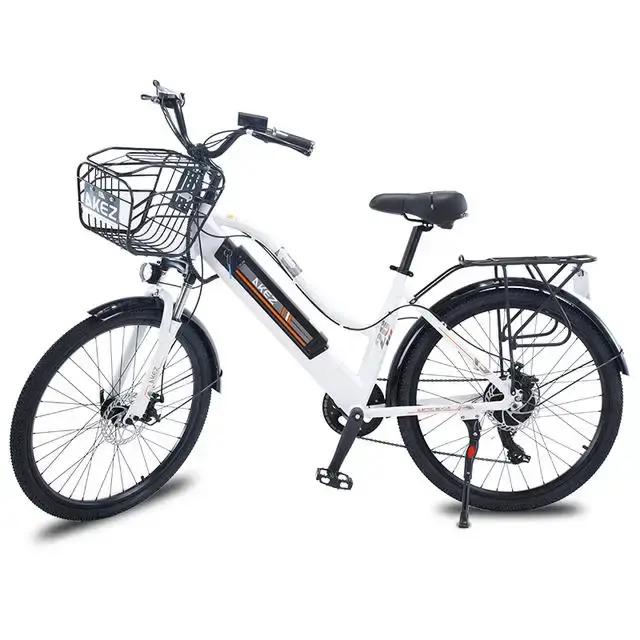Vélo de montagne électrique de 26 pouces pour adultes dames 36V famille deux roues vélo électrique a