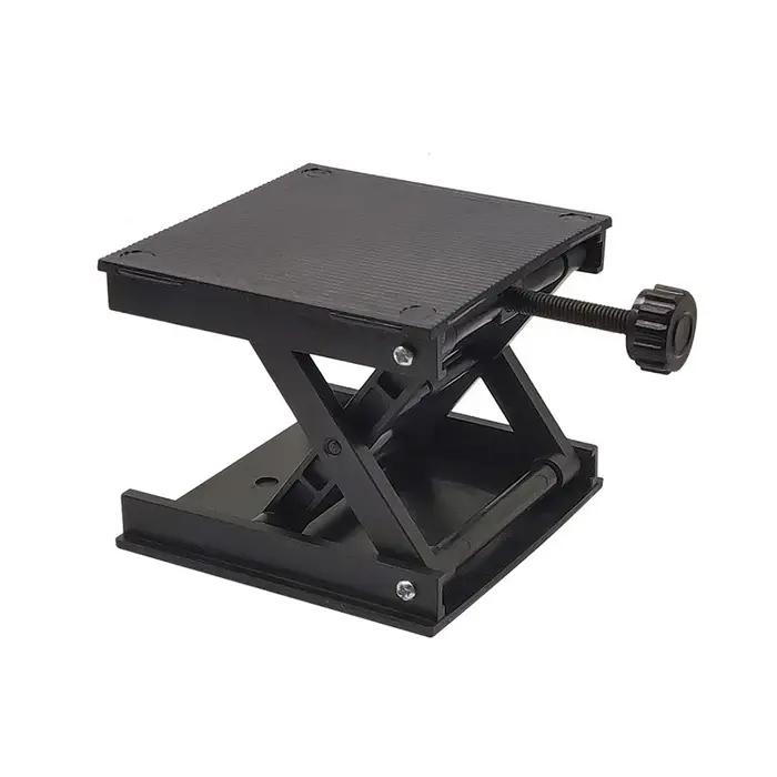 Support de levage pour machines à graver sur bois, Table élévatrice à niveau à bulle, supports manue