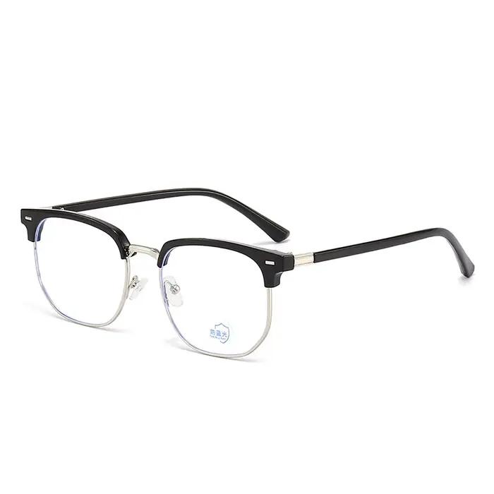 XJiea – lunettes photochromiques Anti-lumière bleue pour hommes et femmes, rectangulaires, semi-sans