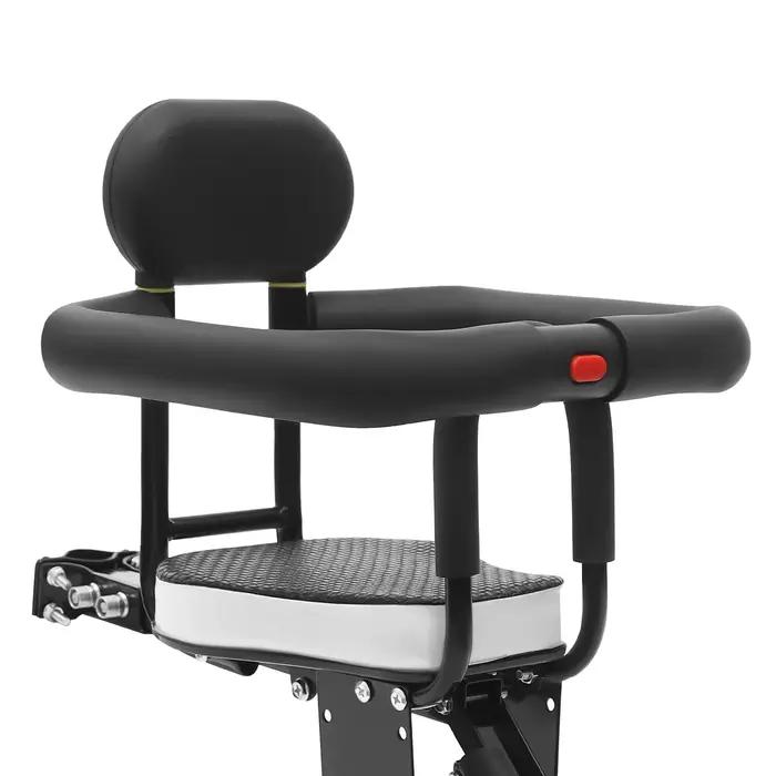 Siège avant avec garde-corps et pédale de protection, siège enfant, siège vélo, chargement jusqu'à 8