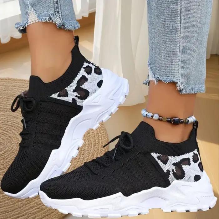 Chaussures été décontractées femmes respirantes qualité - Bottines semelles épaisses blanches 2025