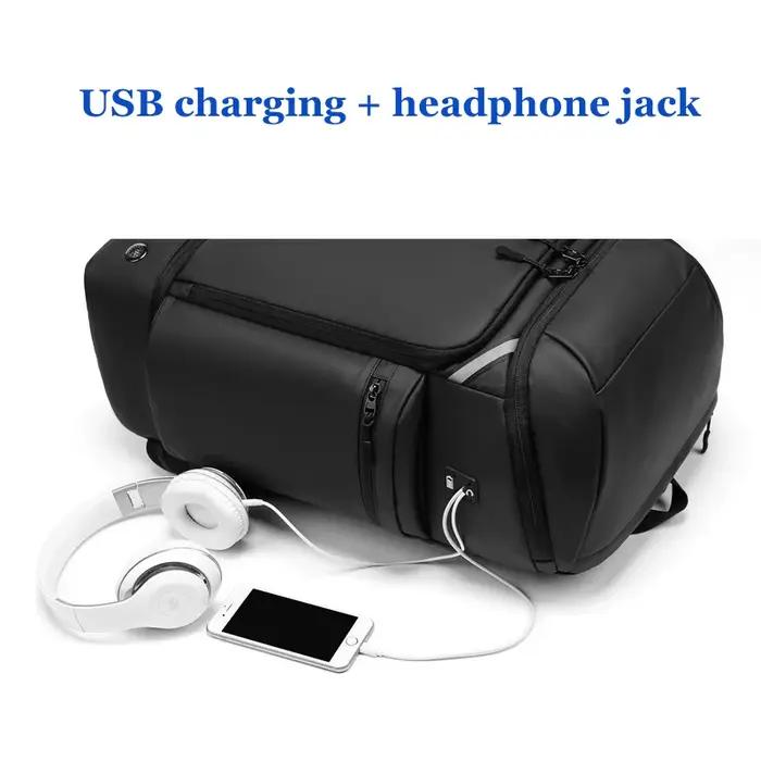 Sac à dos de voyage pour hommes, grande capacité, trekking, Business, 17 pouces, pour ordinateur por
