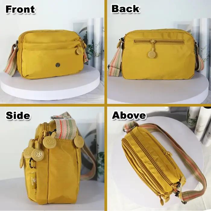 Sac à bandoulière en Nylon Ultra-léger pour femmes, sac léger à large sangle réglable, sacs de luxe