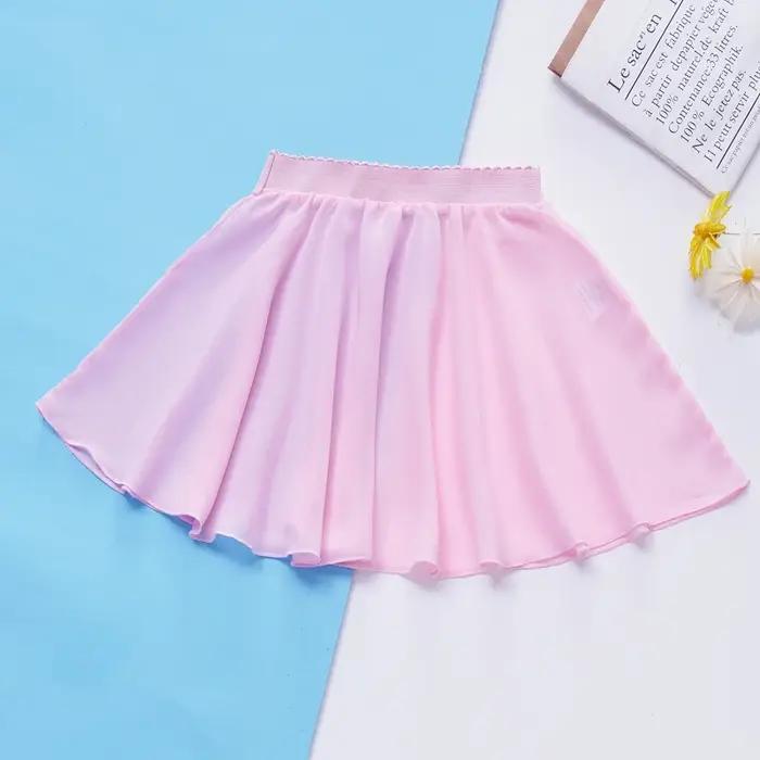 Jupe tutu ballet en mousseline de soie pour femmes - Jupe de danse classique et gymnastique