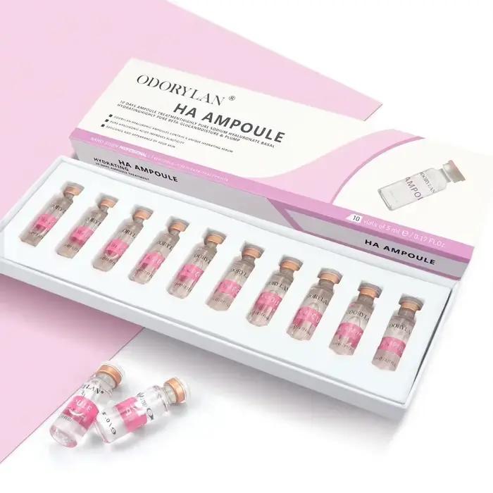 Sérum à l'acide hyaluronique pour le visage essence spa rajeunissant réparateur hydratant beauté 5ml usage quotidien femme occasions spéciales