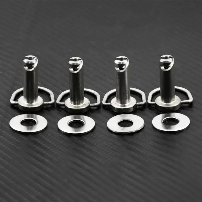 Boulon de goujon de broche de montage de sacoche rigide de fixation de moto pour Harley Softail Fat